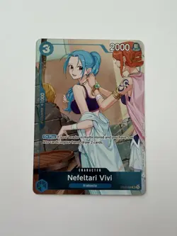 One Piece CCG Nefeltari Vivi EB02-026 Alt Art Near Mint English - Image 1