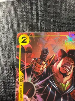 Bandai One Piece TCG English Capone "Gang" Bege Alt Art Foil Lot 2 OP11-101/Vol2 - Image 3