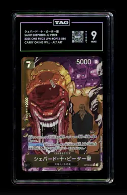 One Piece OP13 St. Shepherd Ju Peter Alternate Art TAG 9 - Image 1