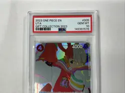 UTA OP01-005 PSA 10 ALT ART PROMO One Piece 2023 GIFT COLLECTION English - Image 5