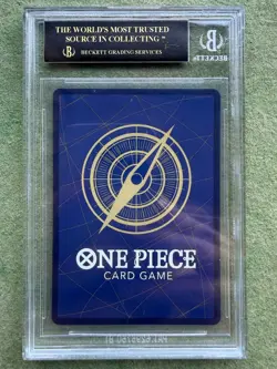 One Piece Monkey D. Luffy EB02-061 SEC PRB02 Premium BGS 10 Black Label POP 11 - Image 2