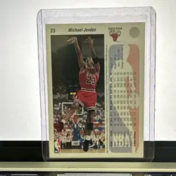 Upper Deck Michael Jordan 1992-93 Base Set #23 Chicago Bulls NBA Vintage Card - Image 2