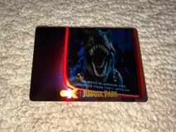 2026 Philly Non-Sports Card Show Cryptozoic CZX Jurassic Park Metal Dinner Promo - Image 1