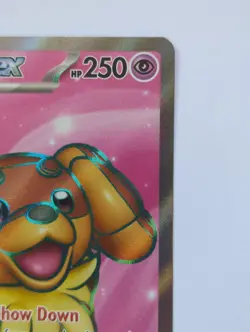Pokemon TCG Stellar Crown Daschbun EX Full Art Ultra Rare Card 160/142 Mint - Image 3