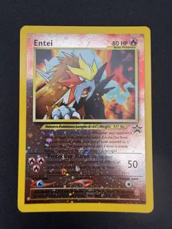 Entei Black Star Promo 34 Reverse Holo- Pokemon TCG Card - Image 1