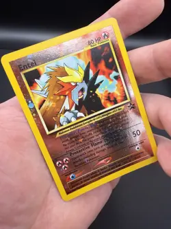 Entei Black Star Promo 34 Reverse Holo- Pokemon TCG Card - Image 3