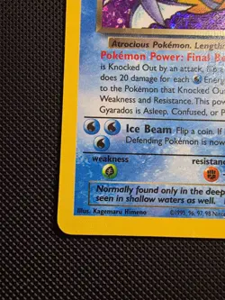 Dark Gyarados 8/82 Celebrations: Classic Collection Holo Near Mint - Image 5