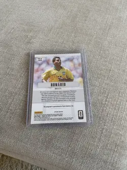 Panini Prizm Romario Auto Insert 12-R Brazil 2026 FIFA World Cup Soccer Card - Image 2