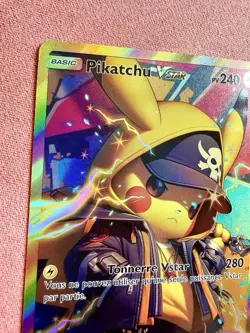 Pikachu French Pikatchu DIY ACG Pokemon Anime Art Card Custom - Image 3