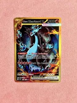 Charizard Utra DIY ACG Pokemon Anime Art Card Custom - Image 1