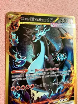 Charizard Utra DIY ACG Pokemon Anime Art Card Custom - Image 3