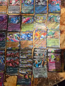pokemon huge lot exs and pokeballs 70 cards - Image 5