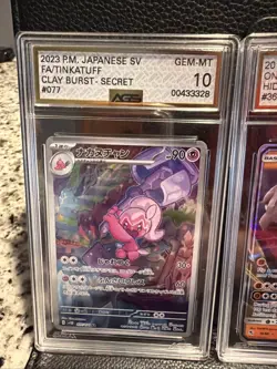 3x Graded Pokemon Cards Lot - Image 2