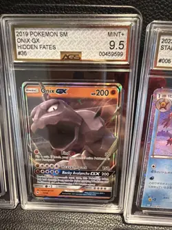 3x Graded Pokemon Cards Lot - Image 3
