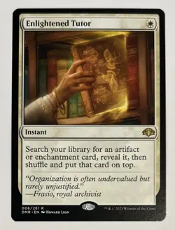 MTG - Enlightened Tutor - Dominaria Remastered - Near Mint - Image 1