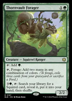 [1x] Thornvault Forager Near Mint, English Bloomburrow MTG Magic - Image 1