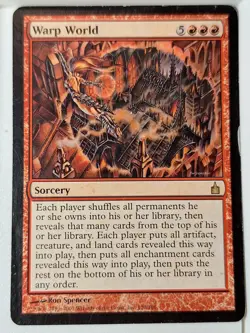 Warp World - Ravnica: City of Guilds - Magic the Gathering MTG Nice! - Image 1