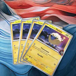 x4 072/182 TEAM ROCKET'S MAREEP | COMMON | DESTINED RIVALS POKEMON CARD - Image 1