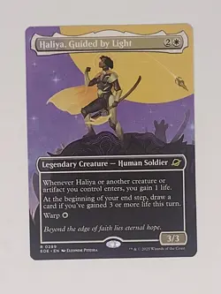 Haliya, Guided by Light (Borderless) - Edge of Eternities (EOE) - #289 - MTG -NM - Image 1