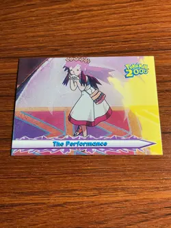 The Performance (#25) Pokemon the Movie 2000 Topps Card Original - Image 1