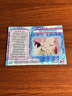 The Performance (#25) Pokemon the Movie 2000 Topps Card Original - Image 2
