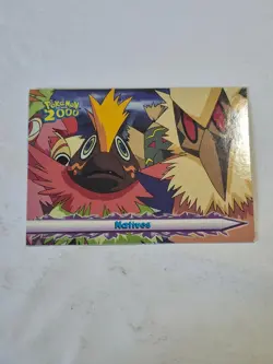 Natives #22 Topps The Movie 2000 Trading Cards Blue Label Pokemon Near Mint - Image 1