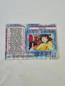 Natives #22 Topps The Movie 2000 Trading Cards Blue Label Pokemon Near Mint - Image 2