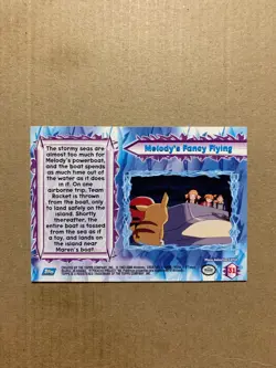 Melody's Fancy Flying #31 The Movie 2000 Blue Logo - TOPPS Pokemon Card - NM/M - Image 2