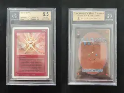 Mana Flare UNLIMITED Mtg MINT Graded BGS 9.5 BASIC (9/9.5/9.5/9.5) POP 31 - Image 1