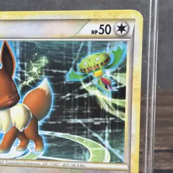 48/90 EEVEE Common Pokemon TCG HGSS HS UNDAUNTED - MP Non-Holo - Image 3