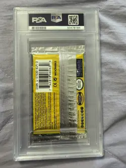 1999 Pokemon WotC Jungle Booster Pack (Scyther) - 1ST EDITION FOIL PACK PSA 10 - Image 2