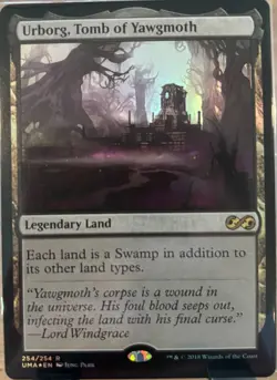 Urborg, Tomb Of Yawgmoth X1 Mtg Ultimate Masters Nm Foil - Image 1