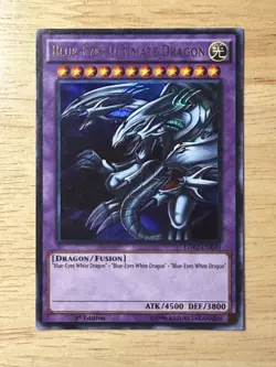 Blue-Eyes Ultimate Dragon - LDK2-ENK40 - Ultra Rare 1st Edition Yugioh - Image 1