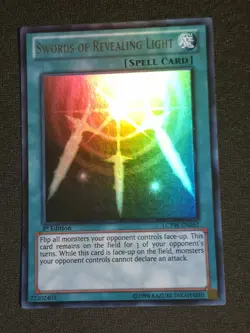 Yugioh Swords Of Revealing Light LCYW-EN057 Ultra Rare 1st Edition Light Play - Image 1