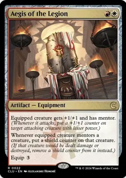 1 x Aegis of the Legion - Ravnica: Clue Edition - LP - MTG - Image 1