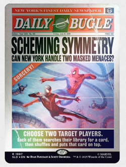 MTG Marvel's Spider-Man Secret Lair Drop PRESALE Daily Bugle Breaking News FOIL - Image 4