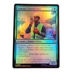 Damage Control Crew #99 Regular Foil Uncommon MTG 25 Marvel's Spider-Man (SPM) - Image 1