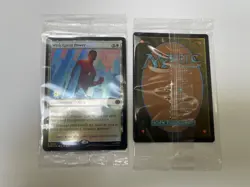 MTG SPM Marvel's Spider-Man Foil Pre Release Gold Stamped Cards X2 - Image 3