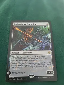 MTg - Extinguisher Battleship Edge of Eternities Regular NM Unplayed - Image 1