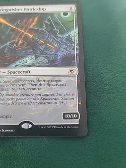 MTg - Extinguisher Battleship Edge of Eternities Regular NM Unplayed - Image 5