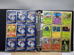 Pokemon binder collection TCG Vintage 75+ Cards Lot MANY - Image 1
