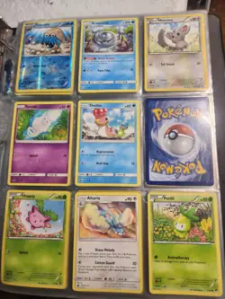 Pokemon binder collection TCG Vintage 75+ Cards Lot MANY - Image 3