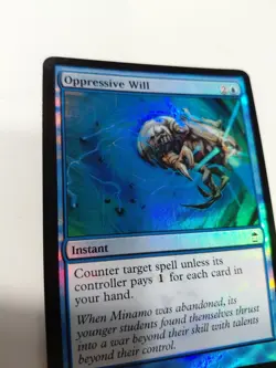 MTG 1x FOIL Oppressive Will Saviors of Kamigawa Pauper Magic the Gathering NM LP - Image 2