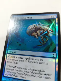 MTG 1x FOIL Oppressive Will Saviors of Kamigawa Pauper Magic the Gathering NM LP - Image 3