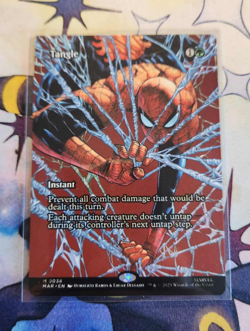 Tangle (Borderless) ✅ Spiderman ✅ Magic (mtg) SPE 0038 - Image 1