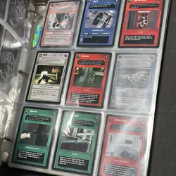 1995 Star Wars Black Border CCG Card Lot of 228 - Image 3