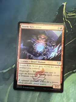 Storm-Kiln Artist, FOIL, MTG Strixhaven: School of Mages, NM/Never Played - Image 1
