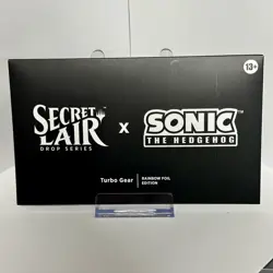 Magic MTG Secret Lair x Sonic the Hedgehog: Turbo Gear *Foil* NEW SEALED - Image 1