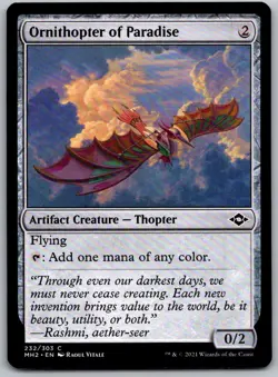 Ornithopter of Paradise 232 Common Modern Horizons 2 Magic: The Gathering NM - Image 1