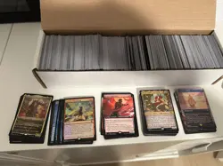 MTG Bulk 1000 Count Box with 600+ Rares - Image 1